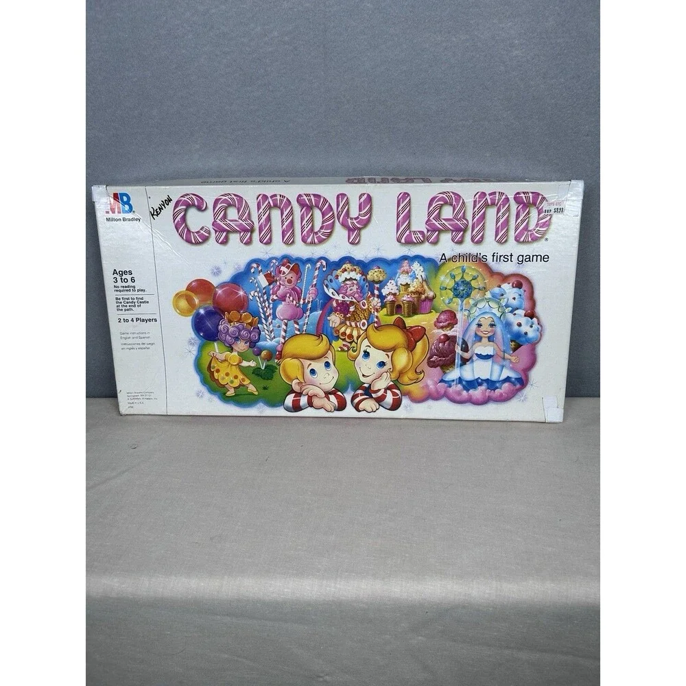 Candy Land Board Game by Milton Bradley - VINTAGE 1984  COMPLETE USA MADE